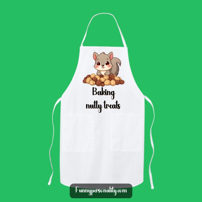 Funny Squirrel Chef Apron: Gather with Gusto - Perfect Gift