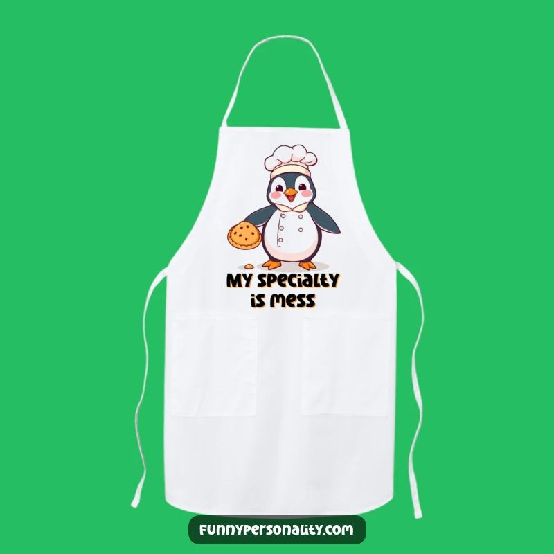 Funny Penguin Chef Apron: Cook with Confidence (and a Laugh!)