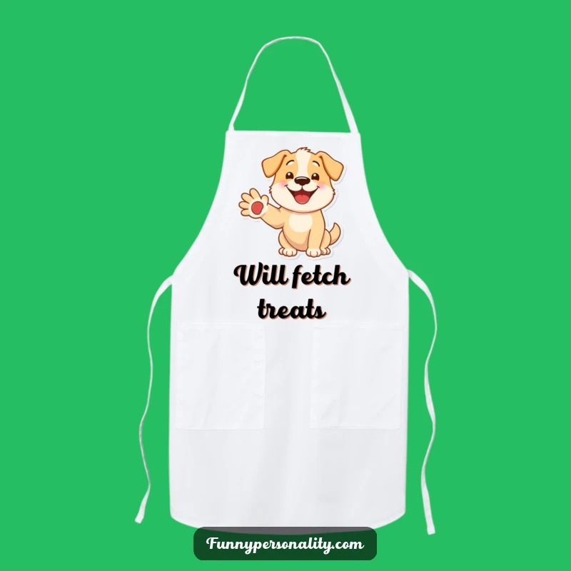 Funny Dog Chef Apron: Humorous Kitchen Gift for Dog-Loving Cooks