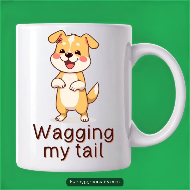 Funny Dog Dance Mug: Cheerful Pup, Perfect Gift for Dog Lovers