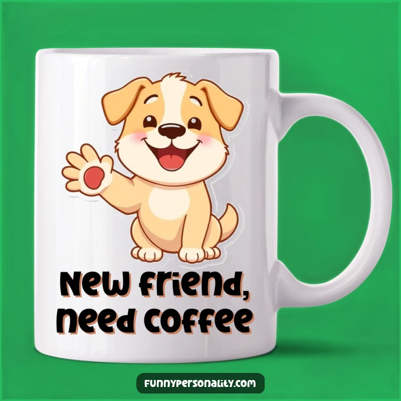 Funny Dog Paw Hug Mug: Adorable & Hilarious Gift for Dog Lovers