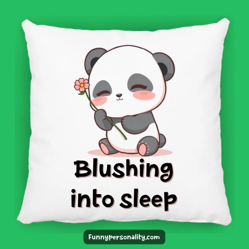 Cute Shy Panda Pillow: Soft Hugs, Sweet Accent, Perfect Gift