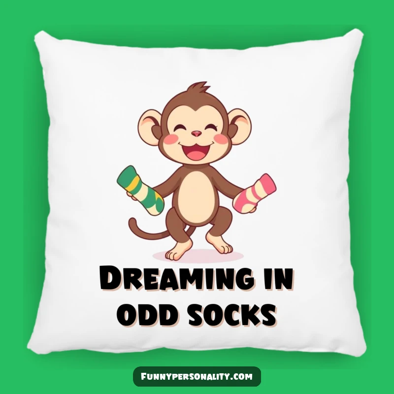 Cozy Funny Monkey Juggling Pillow: Hilarious Comfort Gift