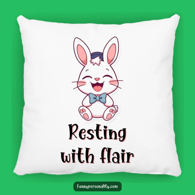 Funny Bunny Pillow: Cozy Celebrations - Perfect Gift