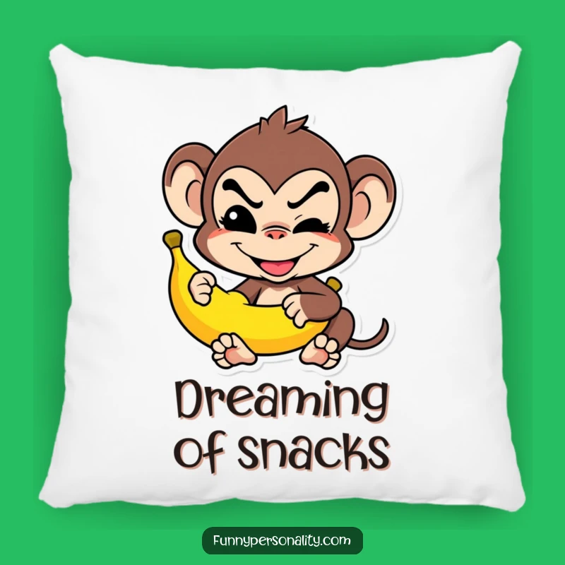 Funny Monkey Banana Pillow: Cozy Mischief, Adorable Funny Gift