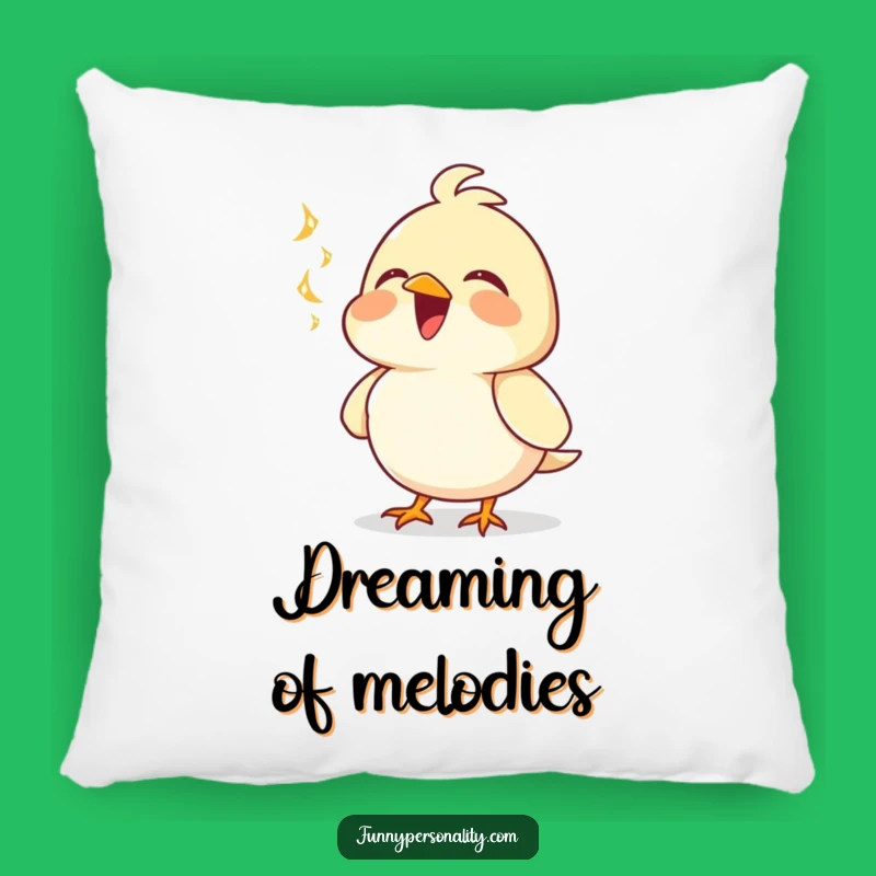 Funny Singing Bird Pillow - Cozy Comfort with a Cheerful Tune