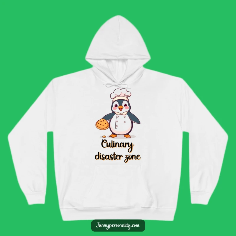 Funny Penguin Chef Hoodie: Stay Cozy with Hilarious Culinary Chaos