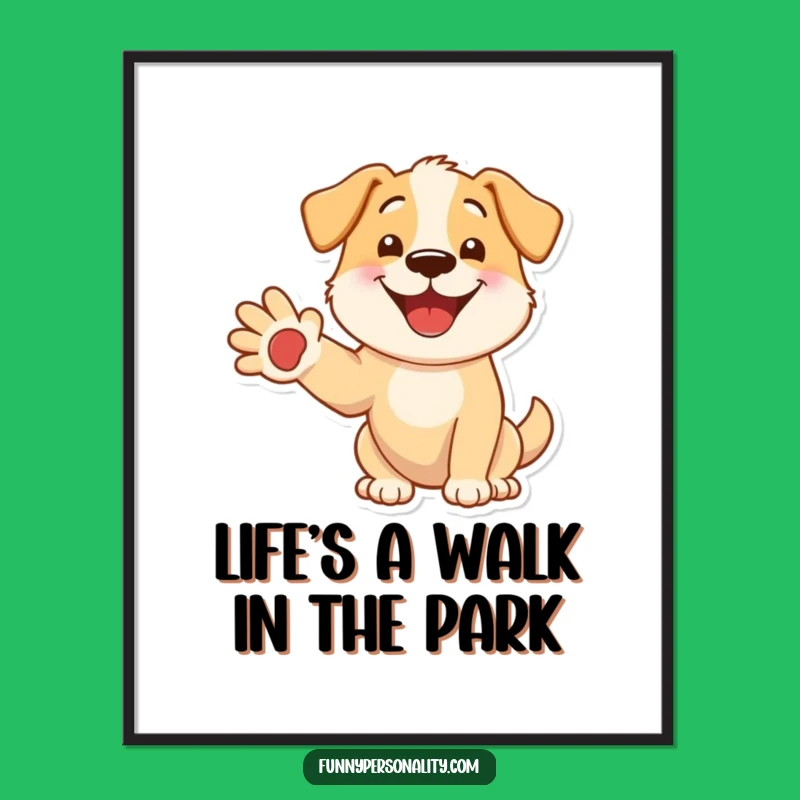 Free Printable Dog Wall Art: Funny Cute Character Downloadable Art