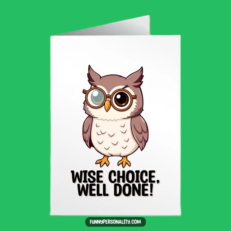 Distinguished Free Printable Owl Congratulations Card - Smart Downloadable Greeting