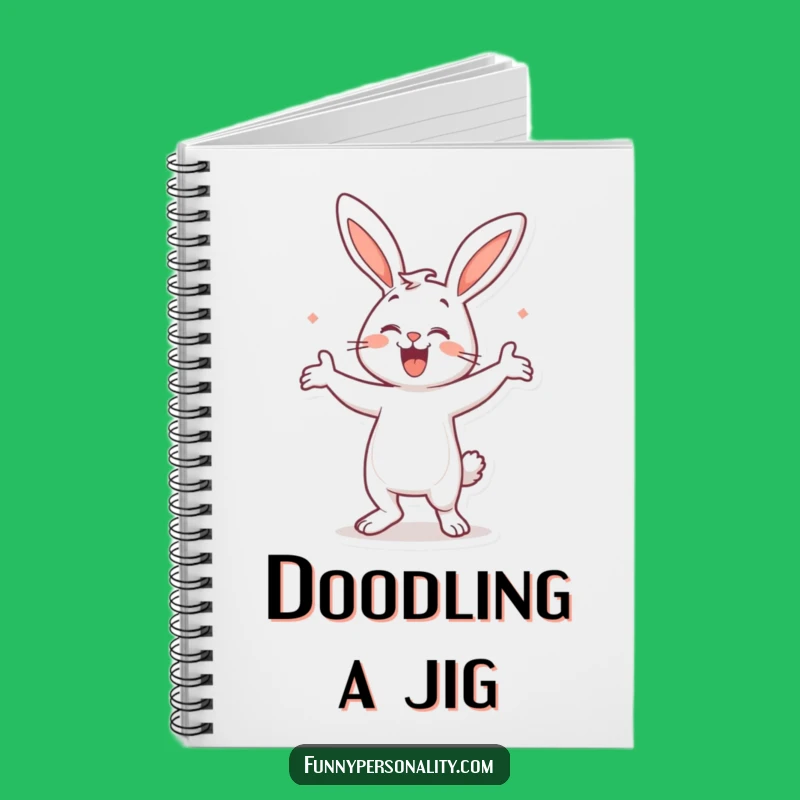 Funny Bunny Dance Notebook: Dance Your Ideas onto the Page!