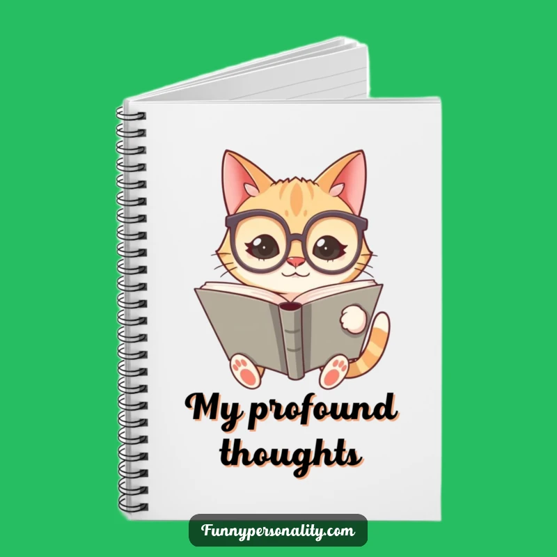 Funny Cat Journal - Silly Reader, Creative and Hilarious Notes