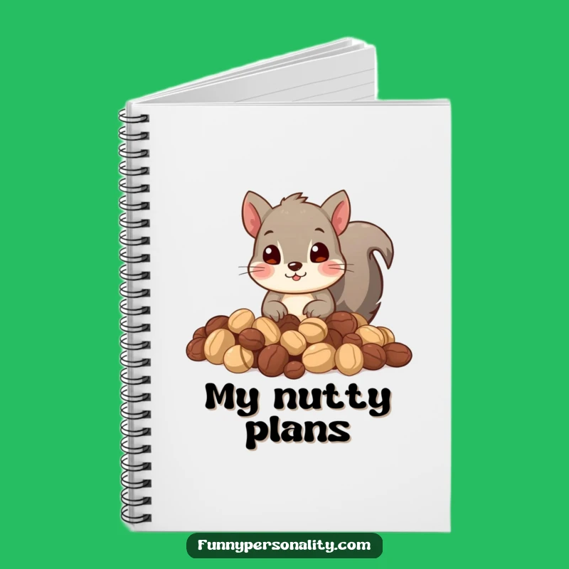 Funny Squirrel Notebook: Stash Your Ideas - Perfect Gift